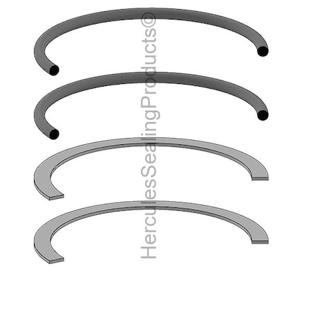 Atlas - After Market Parts Hydraulic Cylinder Repair Kit- I-TK-70NBR/TFE-10 1E00S100S